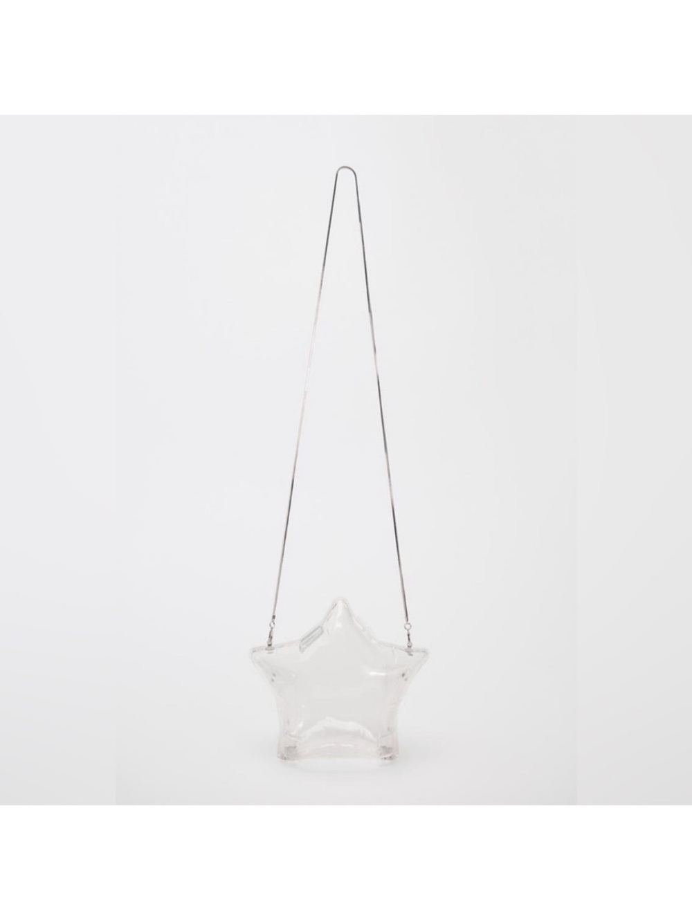 ZARA STAR BOX CLUTCH BAG